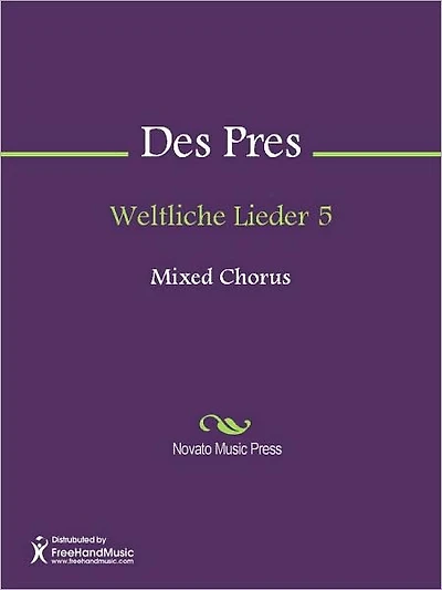 Weltliche Lieder