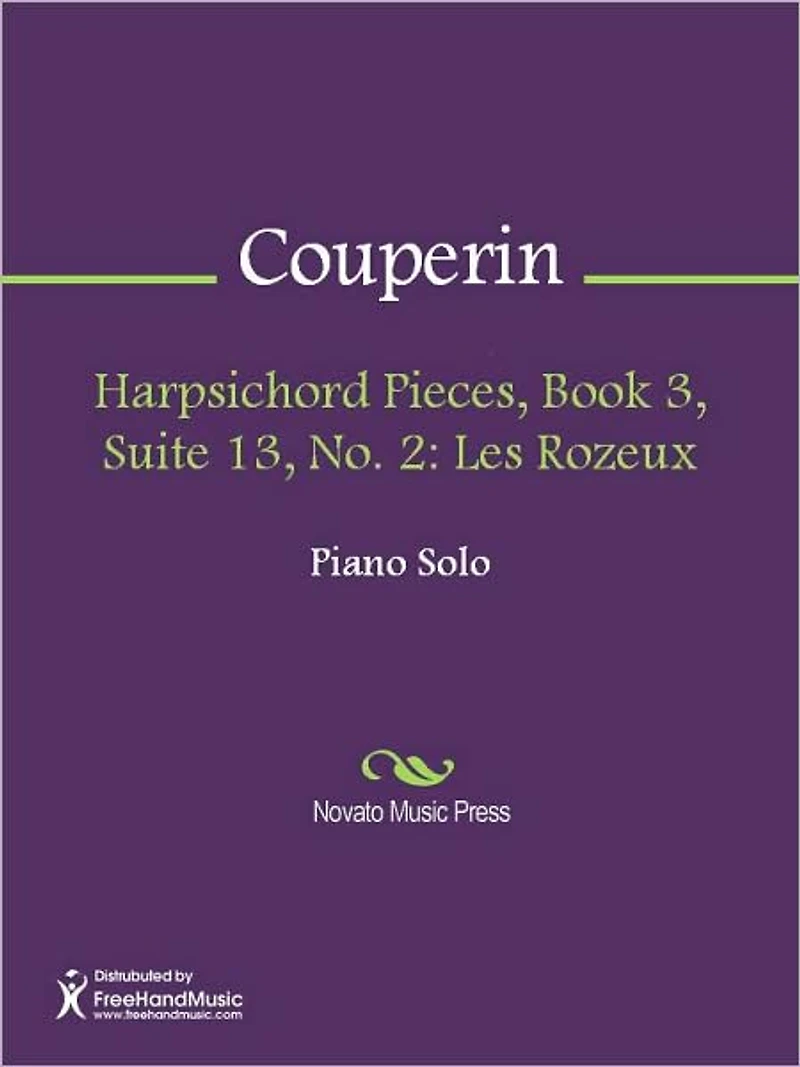 Harpsichord Pieces, Book 3, Suite 13, No. 2: Les Rozeux