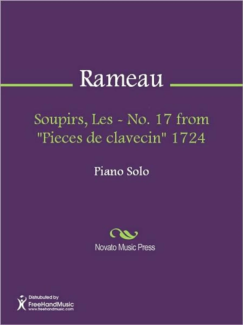 Soupirs, Les - No. 17 from "Pieces de clavecin" 1724