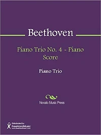 Piano Trio No. 4 - Piano Score
