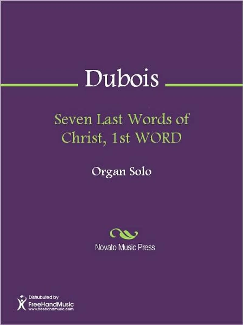 Seven Last Words of Christ, 1st WORD