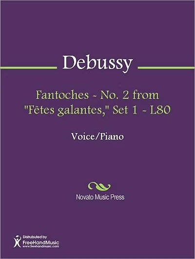 Fantoches - No. 2 from "Fetes galantes," Set 1 - L80