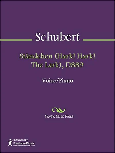 Standchen (Hark! Hark! The Lark), D889