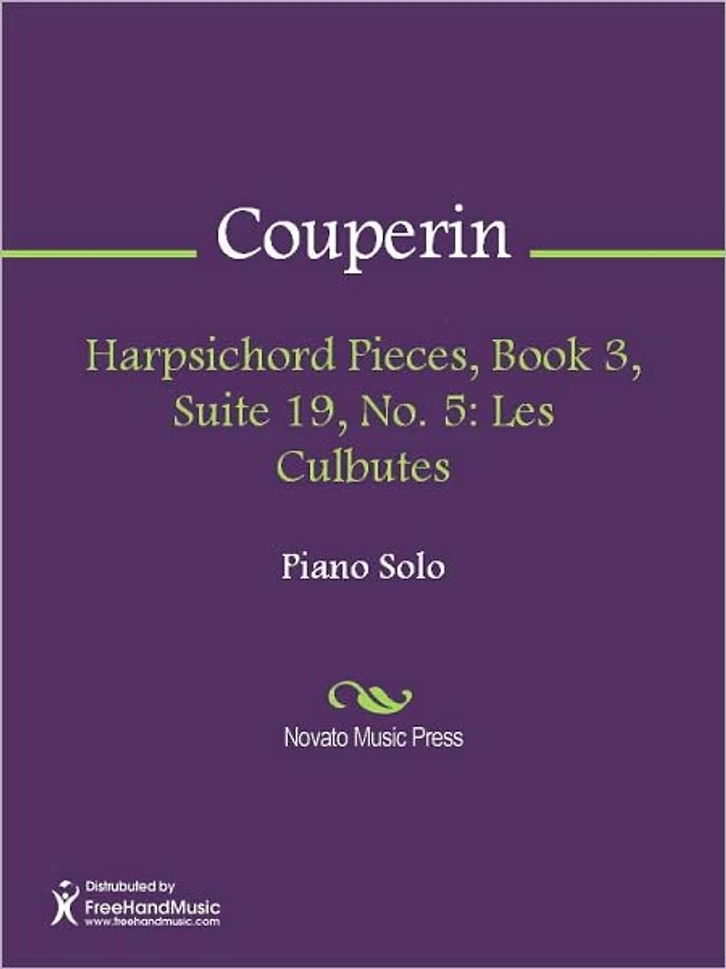 Harpsichord Pieces, Book 3, Suite 19, No. 5: Les Culbutes