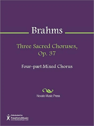 Three Sacred Choruses, Op. 37
