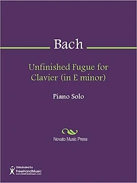 Unfinished Fugue for Clavier (in E minor)