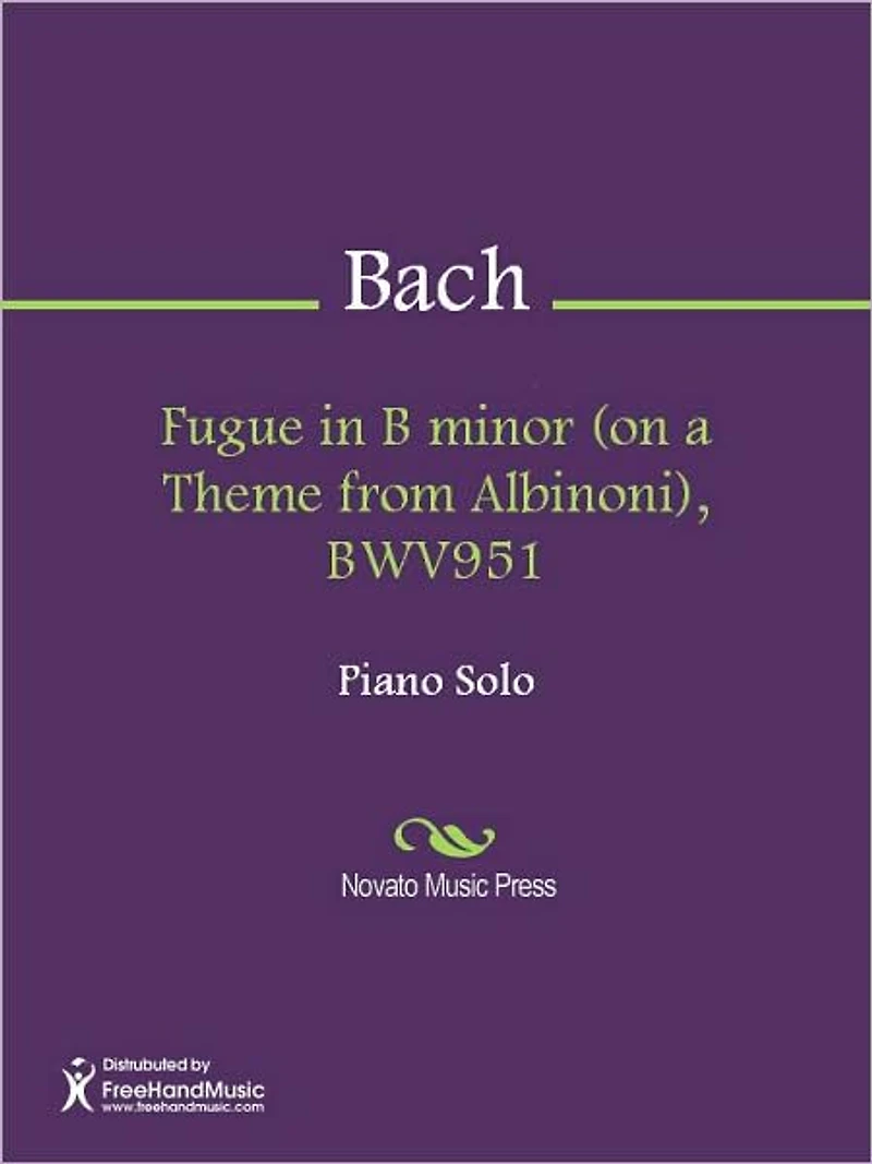 Fugue in B minor (on a Theme from Albinoni), BWV951