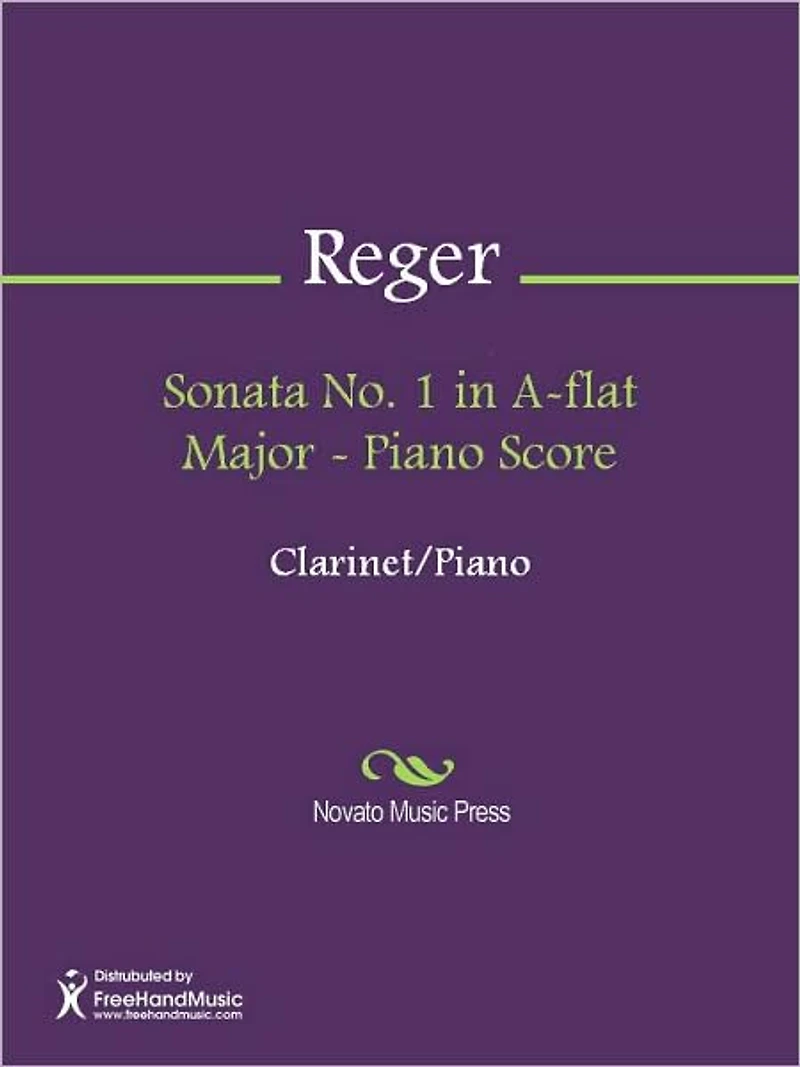 Sonata No. 1 in A-flat Major - Piano Score