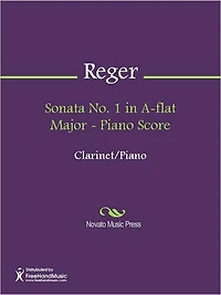 Sonata No. 1 in A-flat Major - Piano Score