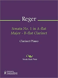 Sonata No. 1 in A-flat Major - B-flat Clarinet
