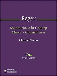 Sonata No. 2 in F-sharp Minor - Clarinet in A