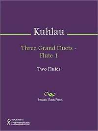 Three Grand Duets - Flute 1