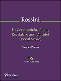 La Cenerentola, Act 1, Recitative and Quintet (Vocal Score)