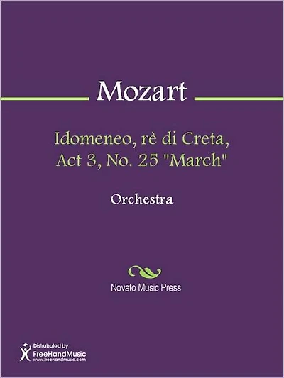 Idomeneo, re di Creta, Act 3, No. 25 "March"
