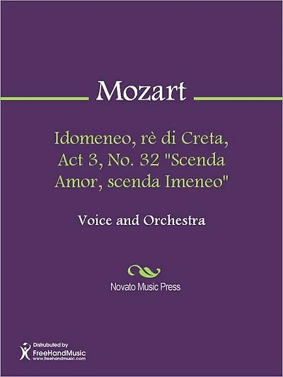 Idomeneo, re di Creta, Act 3, No. 32 "Scenda Amor, scenda Imeneo"