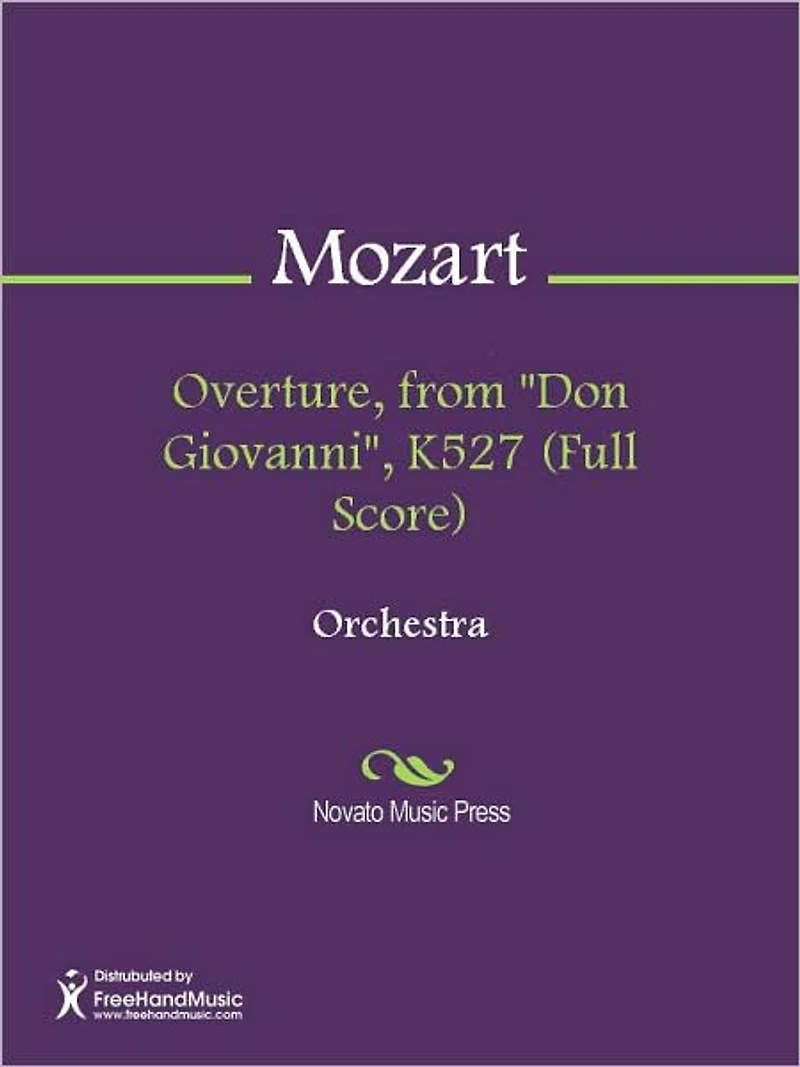 Overture, from "Don Giovanni", K527 (Full Score)