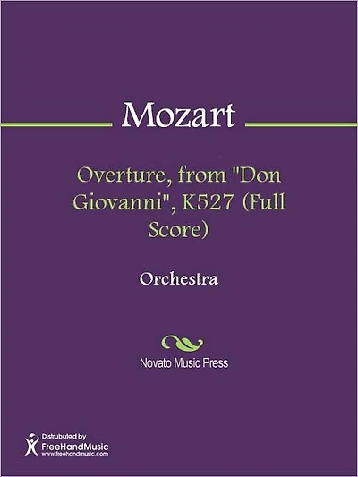 Overture, from "Don Giovanni", K527 (Full Score)