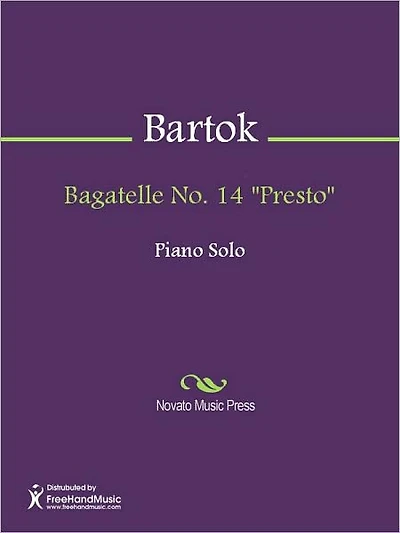 Bagatelle No. 14 "Presto"