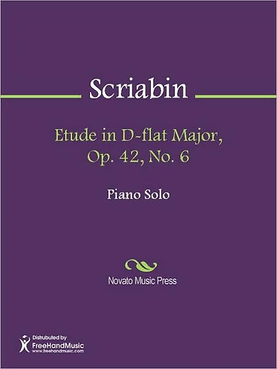 Etude in D-flat Major, Op. 42, No. 6