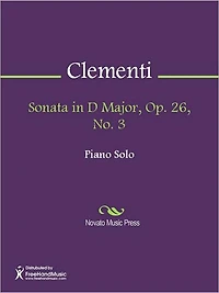 Sonata in D Major, Op. 26, No. 3