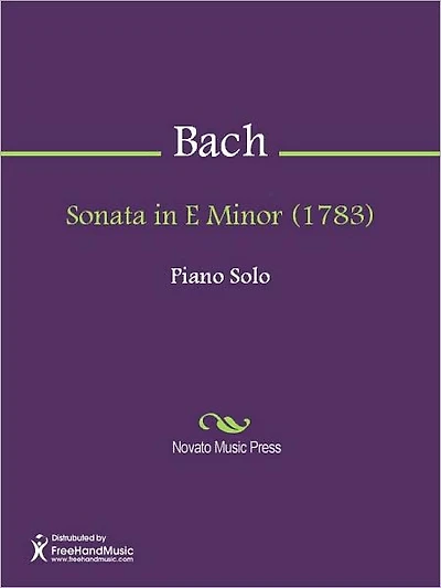 Sonata in E Minor (1787)