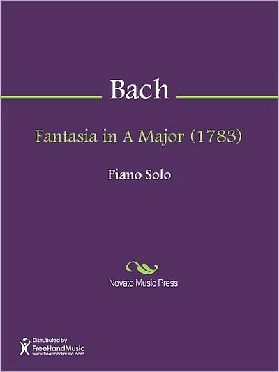 Fantasia in A Major (1783)