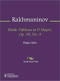 Etude-Tableau in D Major, Op. 39, No. 9