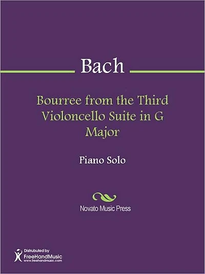 Bourree from the Third Violoncello Suite in G Major