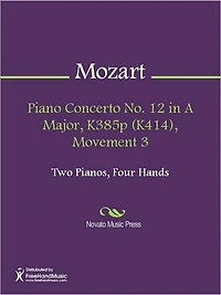 Piano Concerto No. 12 in A Major, K385p (K414), Movement 3