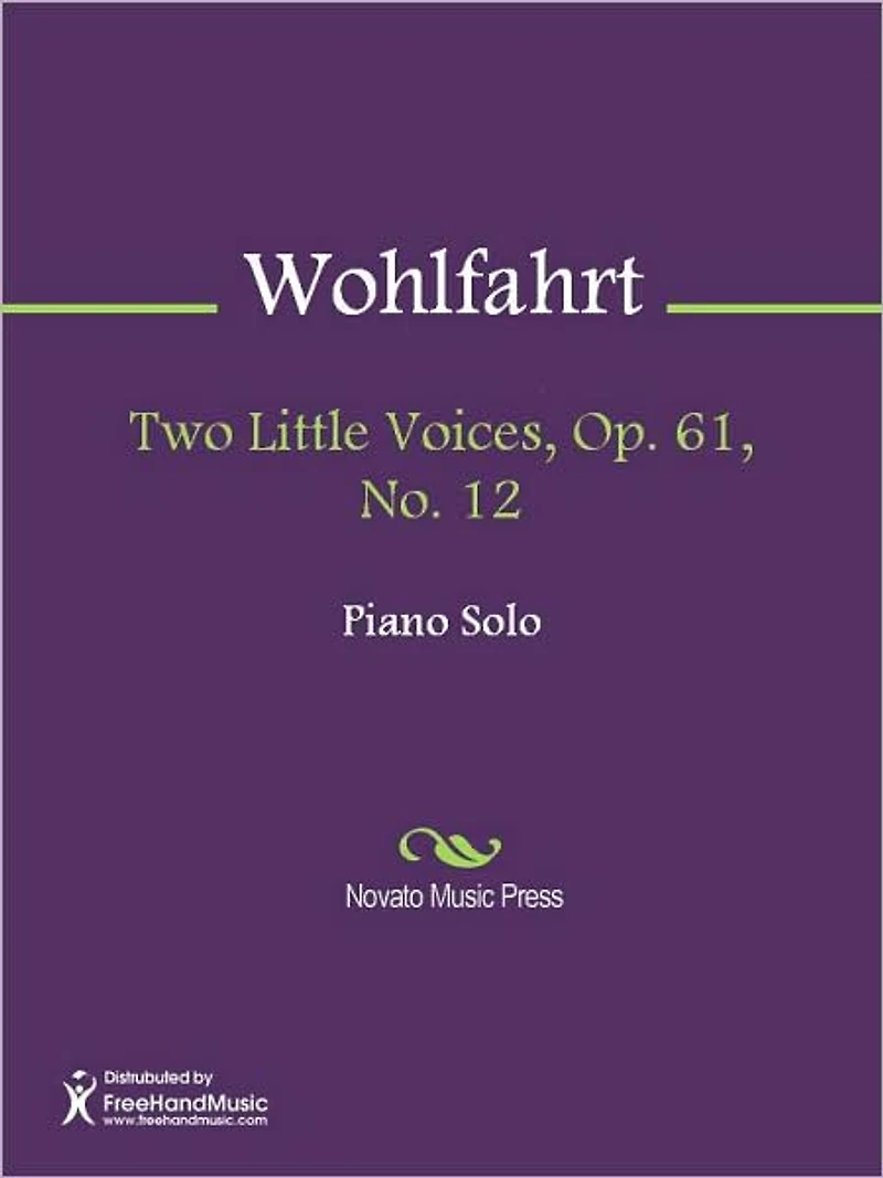 Two Little Voices, Op. 61, No. 12