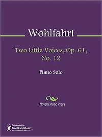 Two Little Voices, Op. 61, No. 12