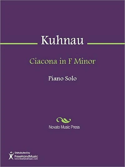 Ciacona in F Minor