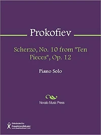 Scherzo, No. 10 from "Ten Pieces", Op. 12