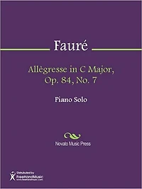 Allegresse in C Major, Op. 84, No. 7