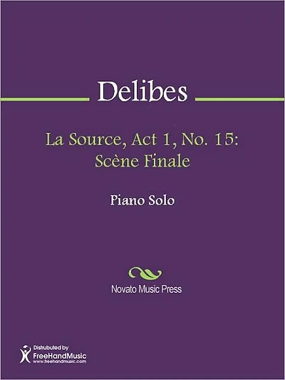 La Source, Act 1, No. 15: Scene Finale