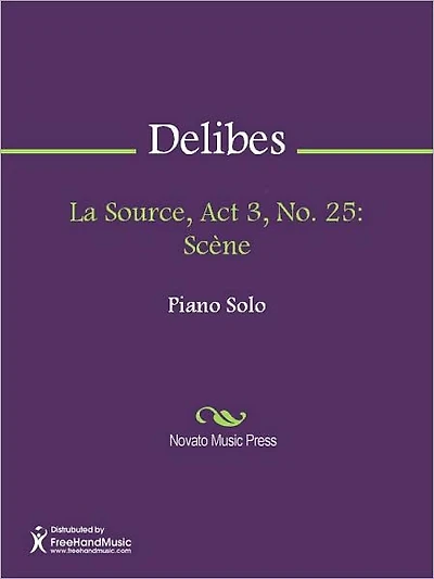 La Source, Act 3, No. 25: Scene
