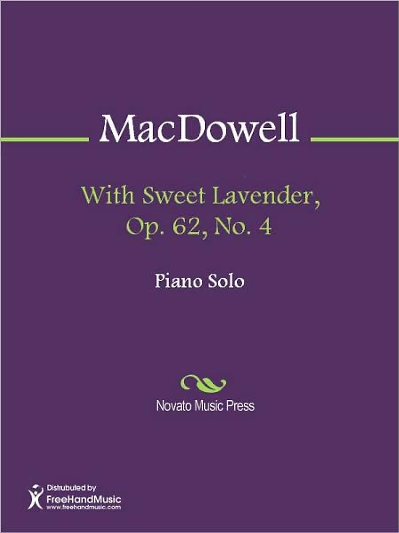 With Sweet Lavender, Op. 62, No. 4