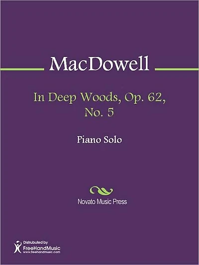 In Deep Woods, Op. 62, No. 5