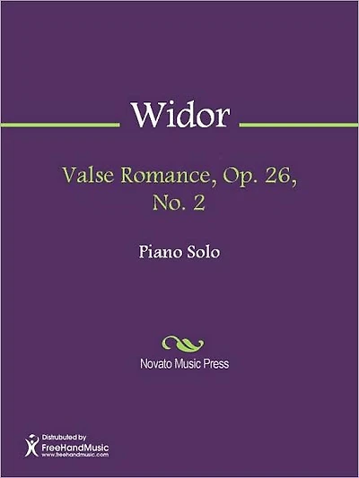 Valse Romance, Op. 26, No. 2
