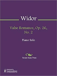 Valse Romance, Op. 26, No. 2