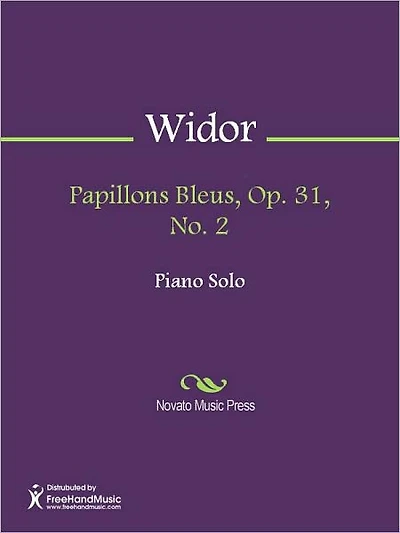 Papillons Bleus, Op. 31, No. 2