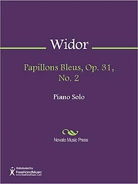Papillons Bleus, Op. 31, No. 2