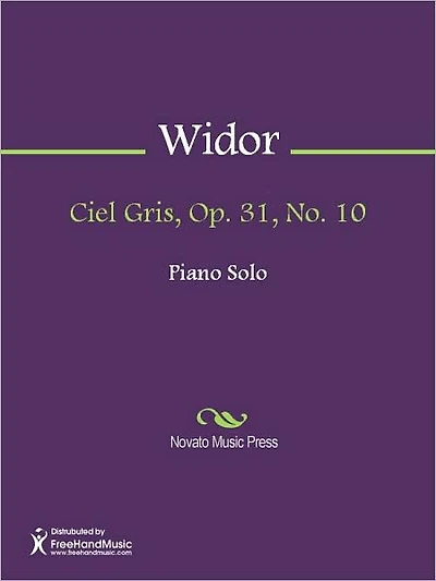 Ciel Gris, Op. 31, No. 10