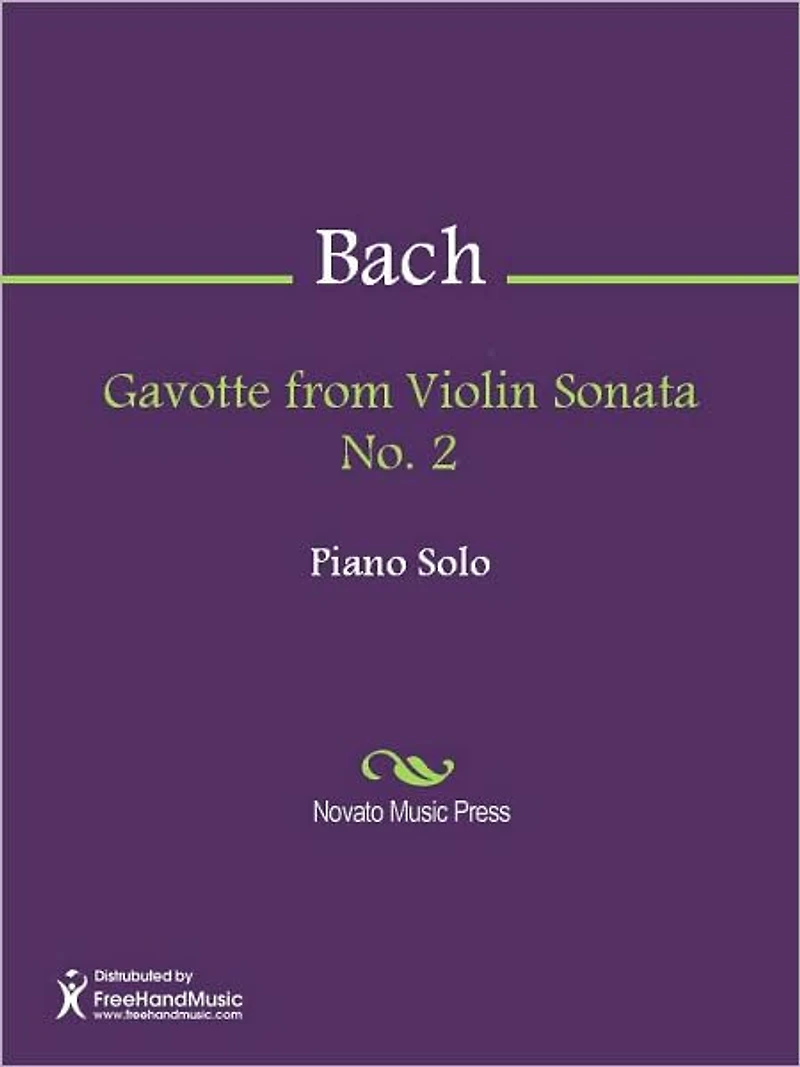 Gavotte from Violin Sonata No. 2