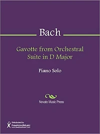 Gavotte from Orchestral Suite in D Major