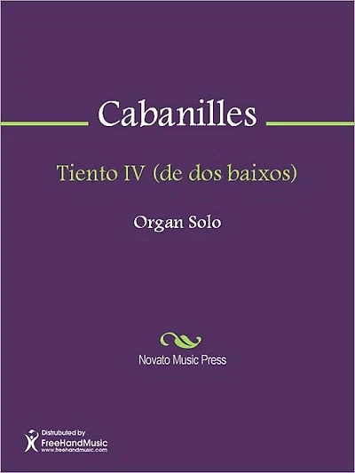 Tiento IV (de dos baixos)