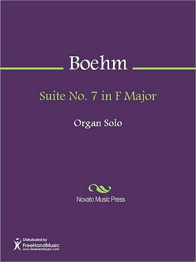 Suite No. 7 in F Major