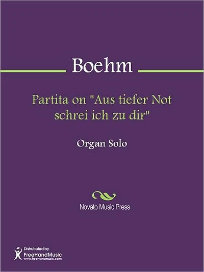 Partita on "Aus tiefer Not schrei ich zu dir"