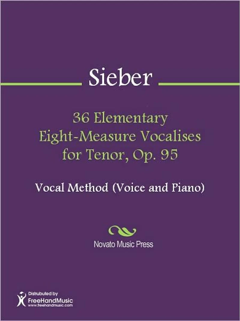 36 Elementary Eight-Measure Vocalises for Tenor, Op. 95