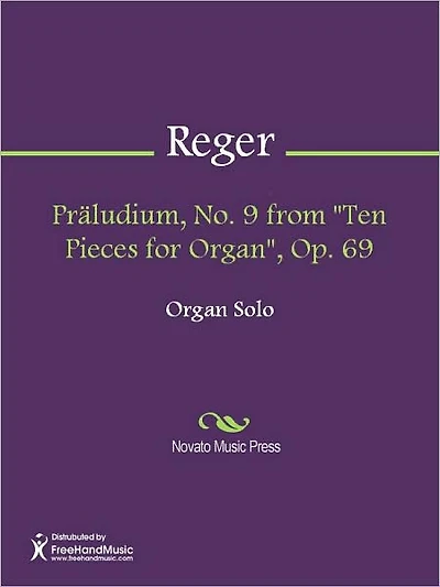 Praludium, No. 9 from "Ten Pieces for Organ", Op. 69